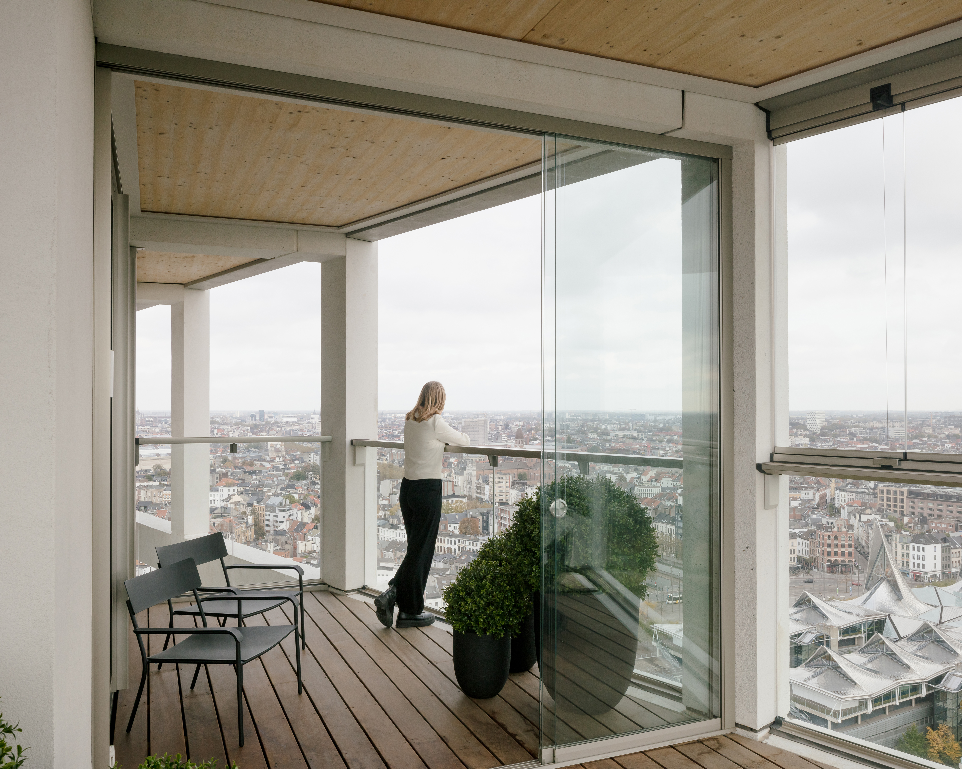 Balconies are getting bigger and bigger